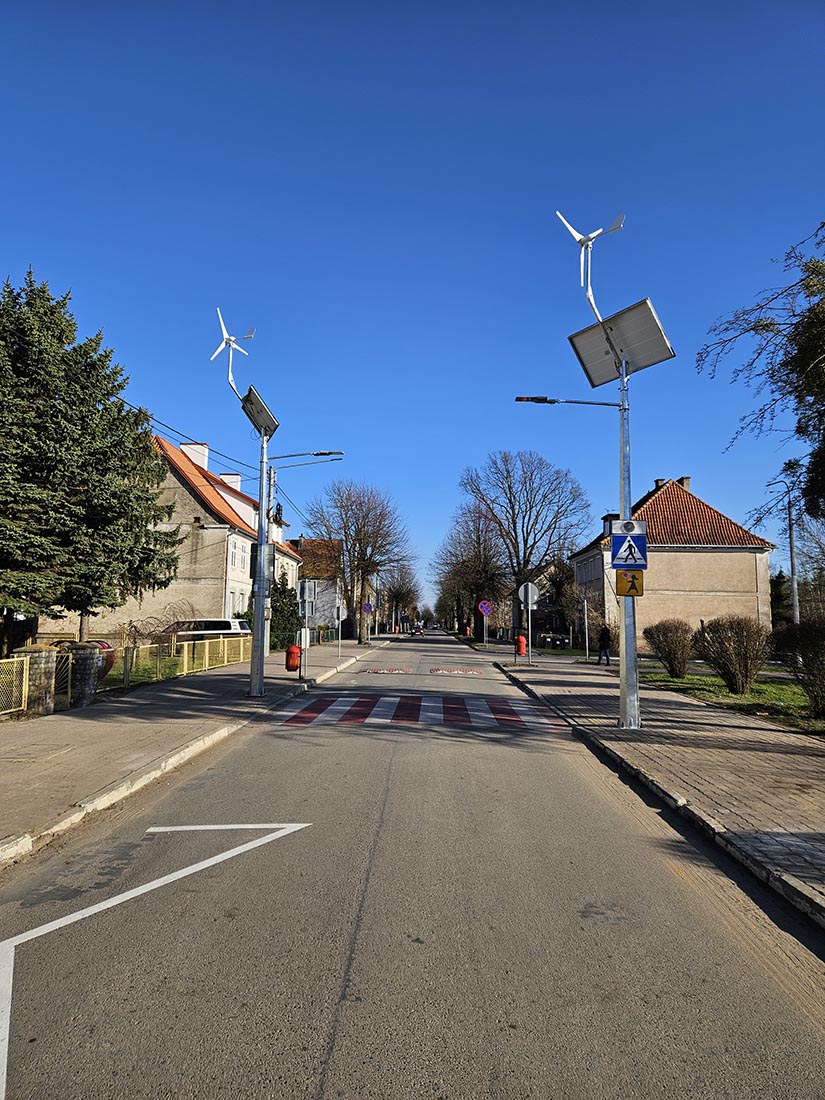 Doświetlenie przejścia dla pieszych