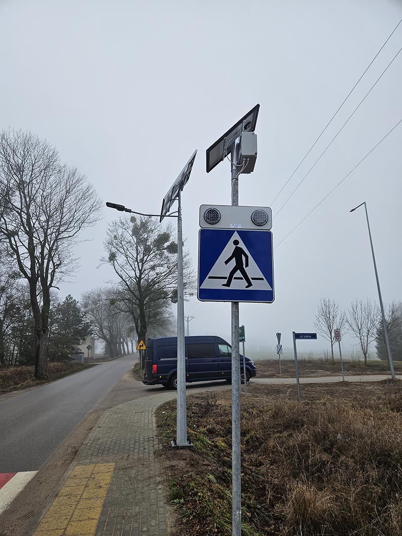 Oznakowanie pionowe aktywne